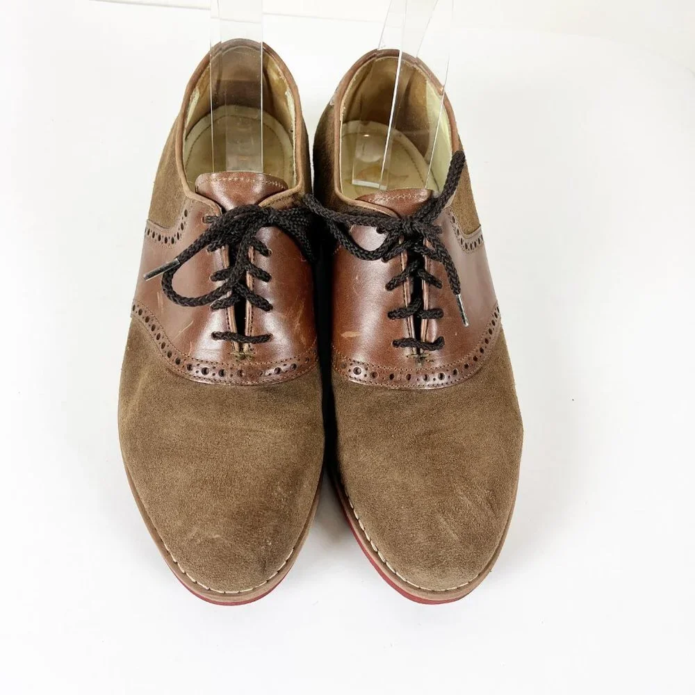 2/$30 Florsheim Suede Oxford 8.5D
